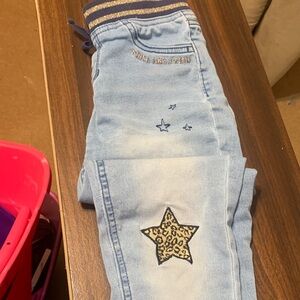 Wonder Nation Light Blue Star Jeggings